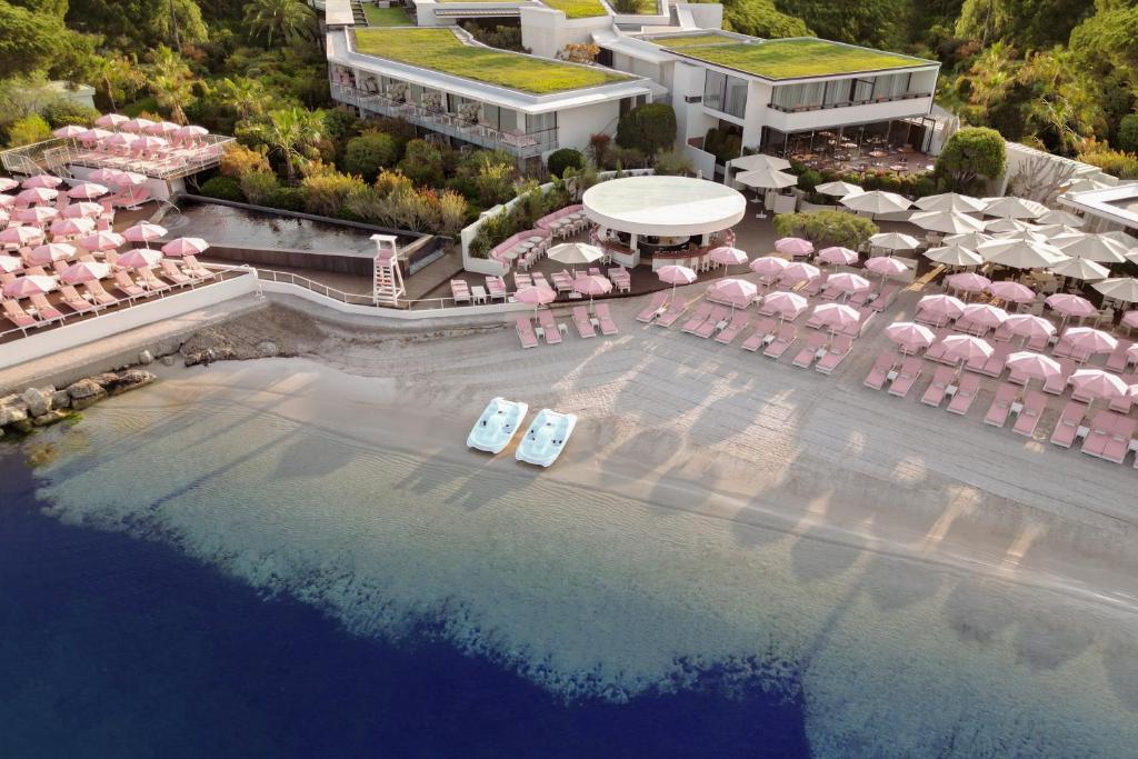 Beach club on the Cap d’Antibes